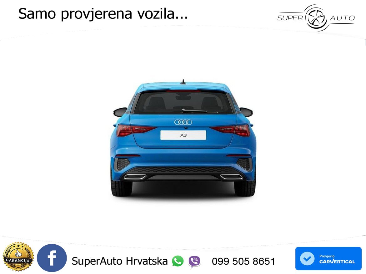 Audi A3 35 TFSI (150 KS) S tronic S line MATRIX+GR SJED+KAM