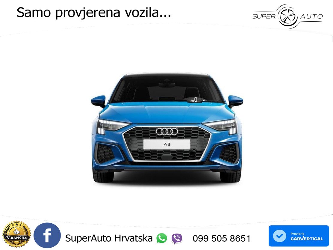 Audi A3 35 TFSI (150 KS) S tronic S line MATRIX+GR SJED+KAM