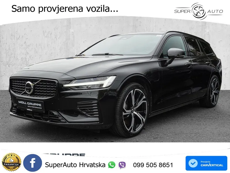 Volvo V60 2.0 T8 AWD Geartronic LED+GR SJED+ACC