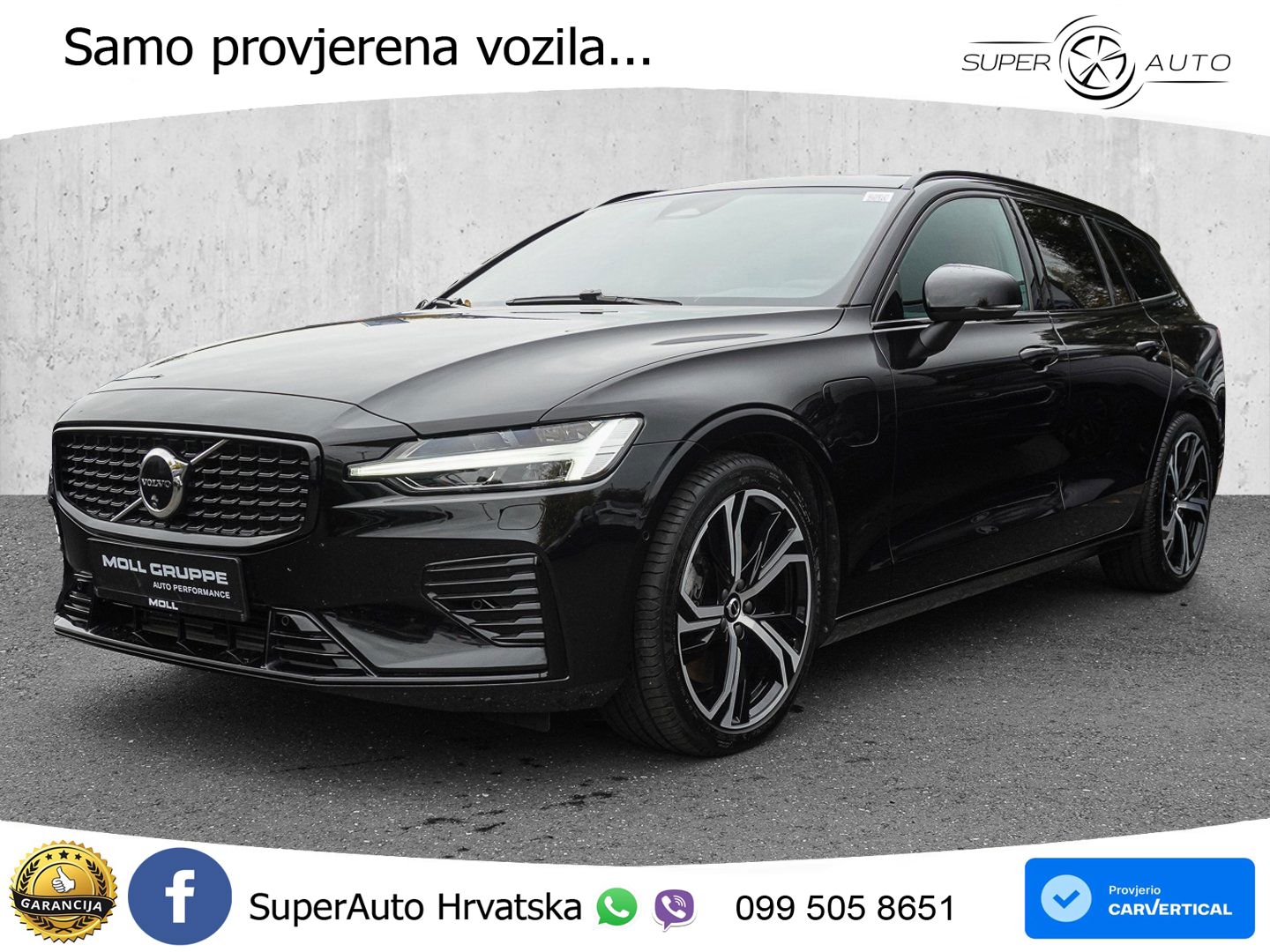 Volvo V60 2.0 T8 AWD Geartronic LED+GR SJED+ACC