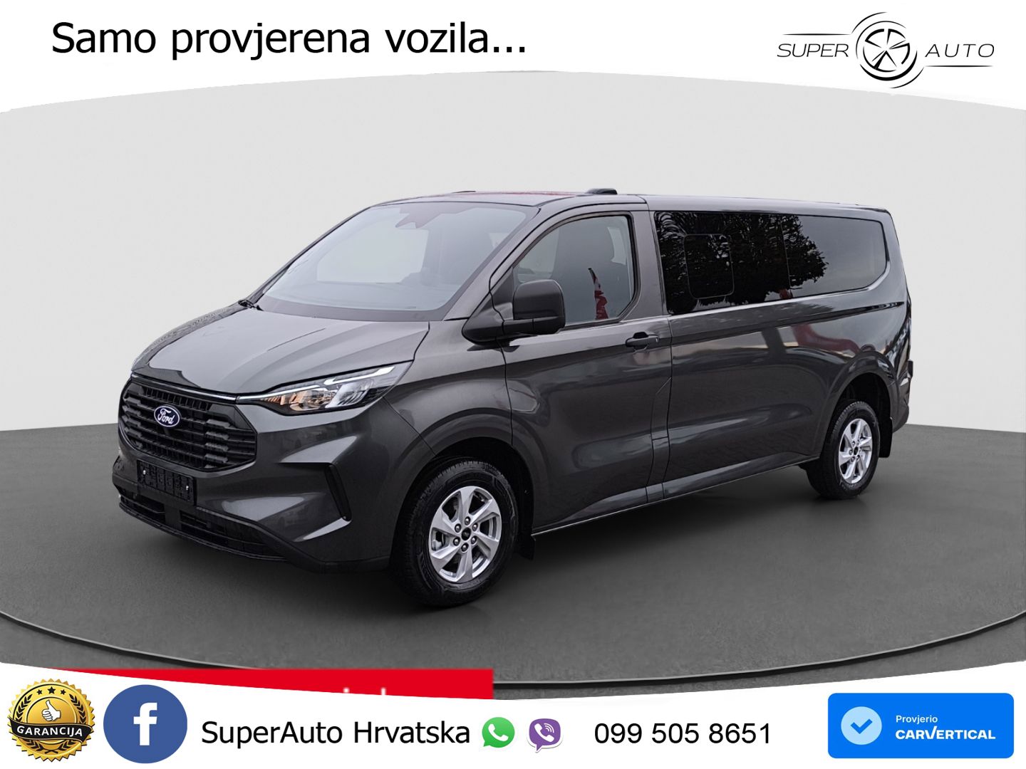 Ford Transit Custom Kombi 320 L2 FWD Trend AHK RFK PD 136 KS