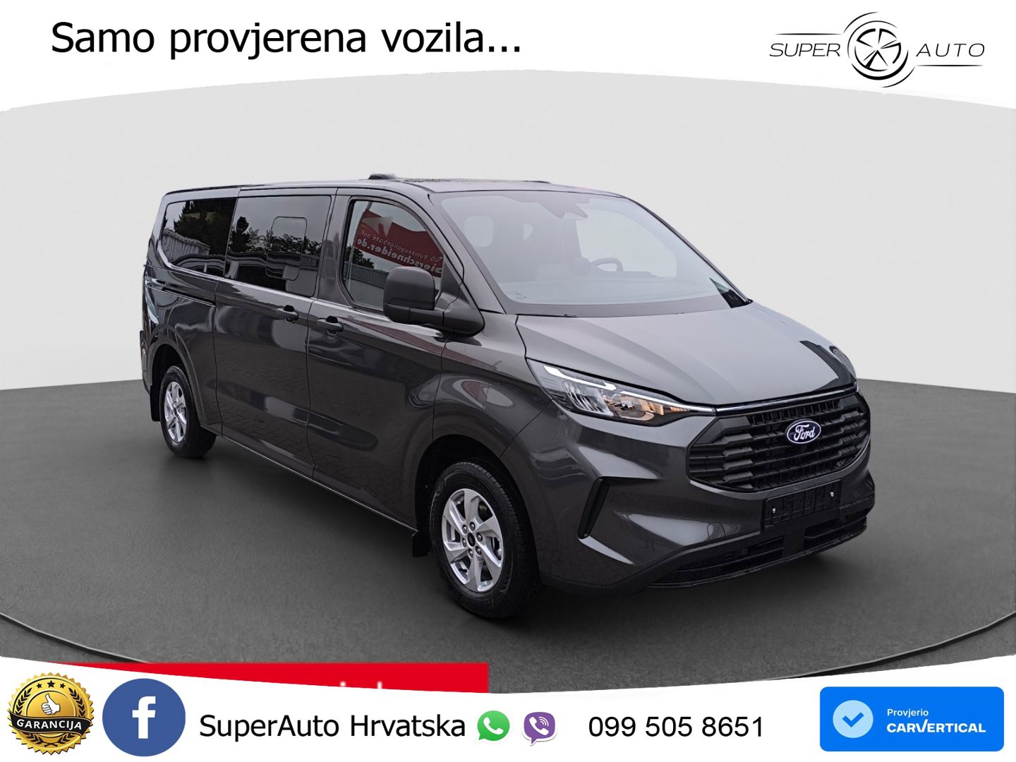 Ford Transit Custom Kombi 320 L2 FWD Trend AHK RFK PD 136 KS