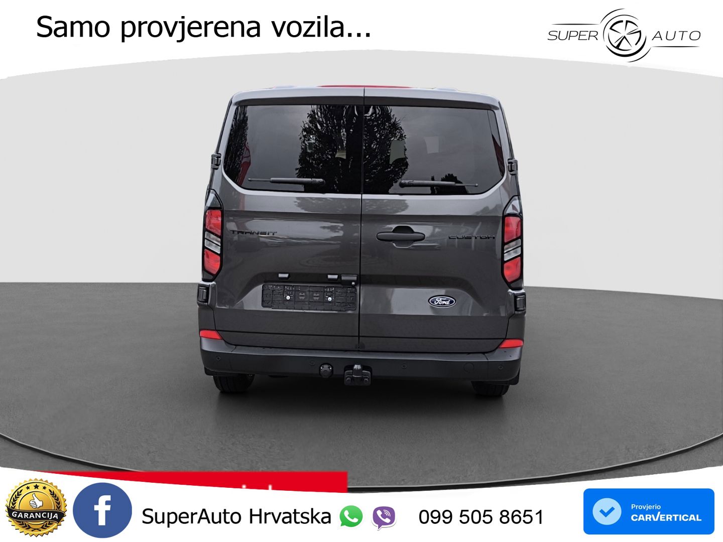 Ford Transit Custom Kombi 320 L2 FWD Trend AHK RFK PD 136 KS