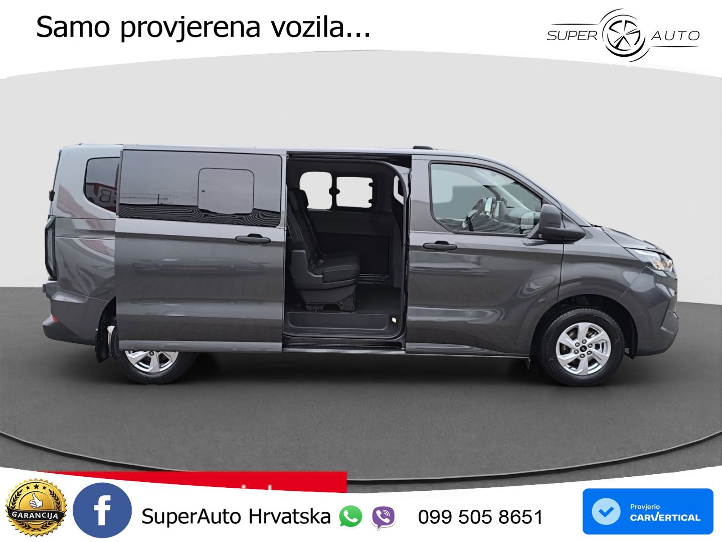 Ford Transit Custom Kombi 320 L2 FWD Trend AHK RFK PD 136 KS
