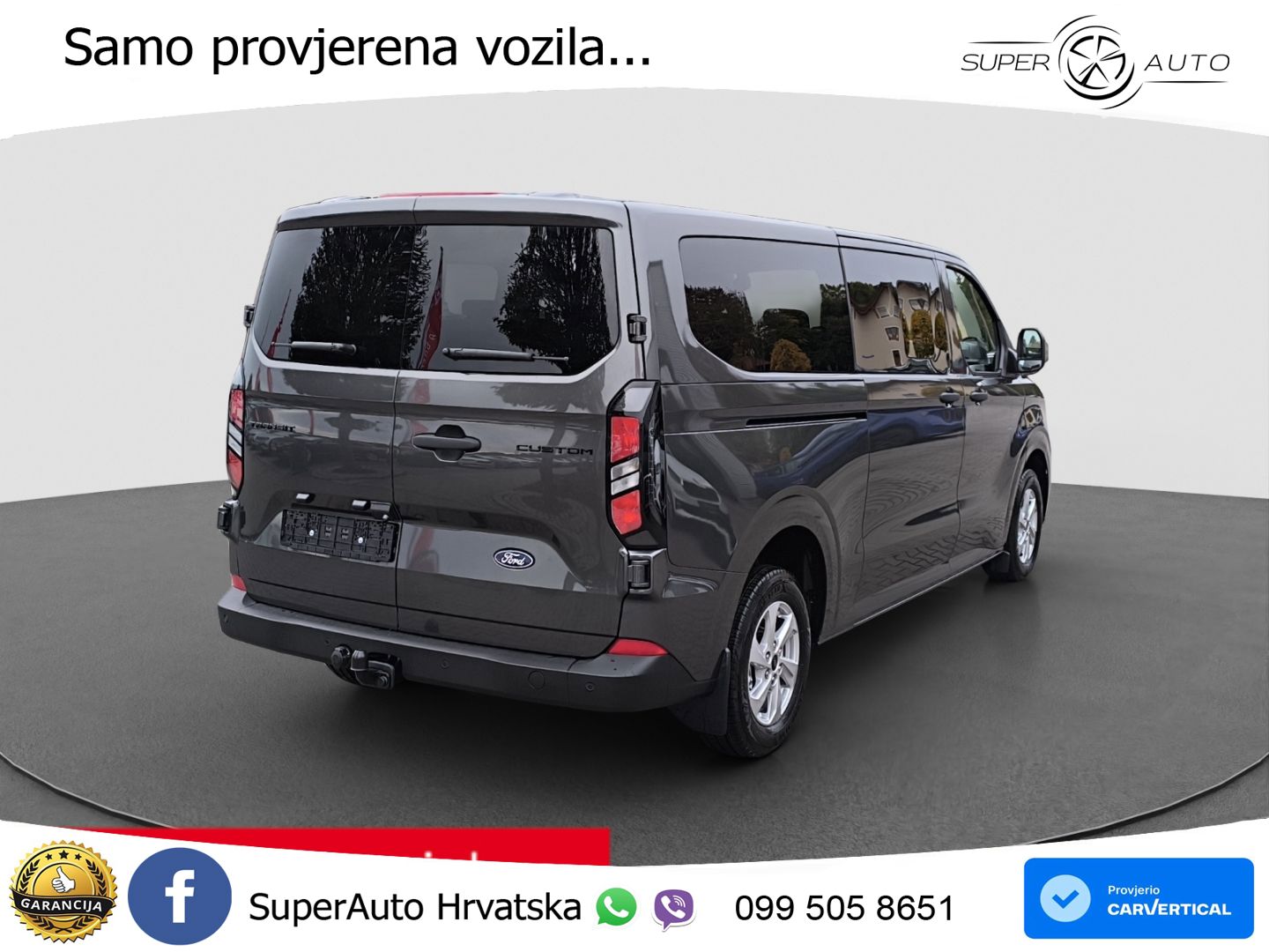 Ford Transit Custom Kombi 320 L2 FWD Trend AHK RFK PD 136 KS