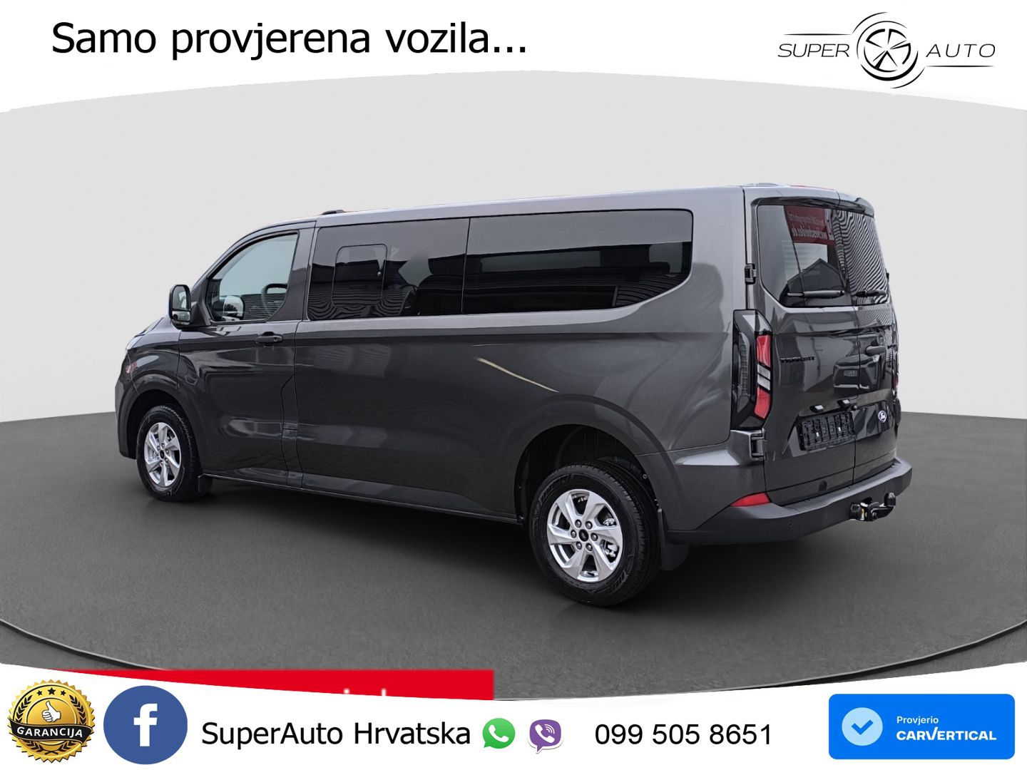 Ford Transit Custom Kombi 320 L2 FWD Trend AHK RFK PD 136 KS