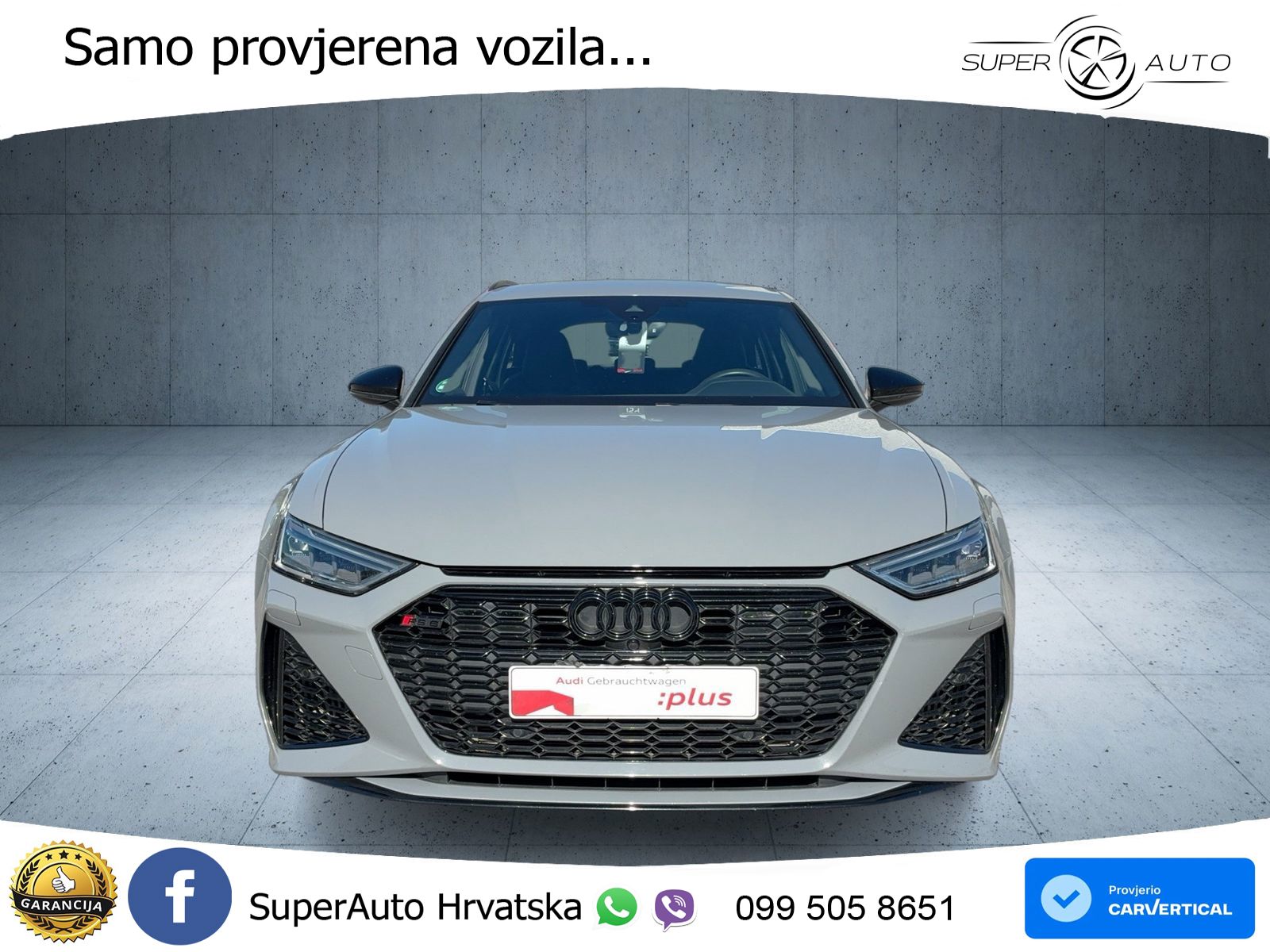 Audi RS6 Avant 4.0 TFSI V8 (600 KS) quattro Tiptronic