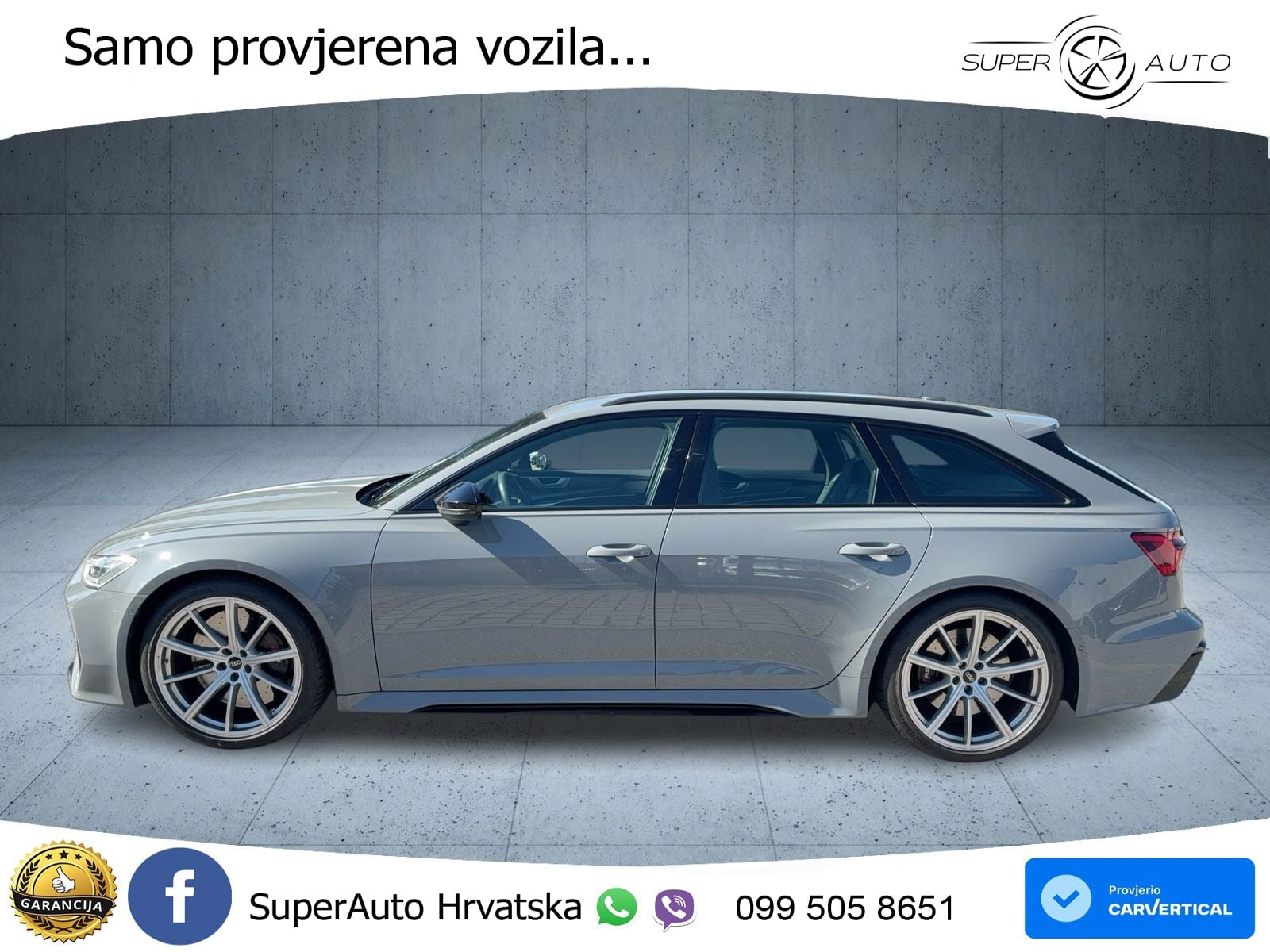 Audi RS6 Avant 4.0 TFSI V8 (600 KS) quattro Tiptronic