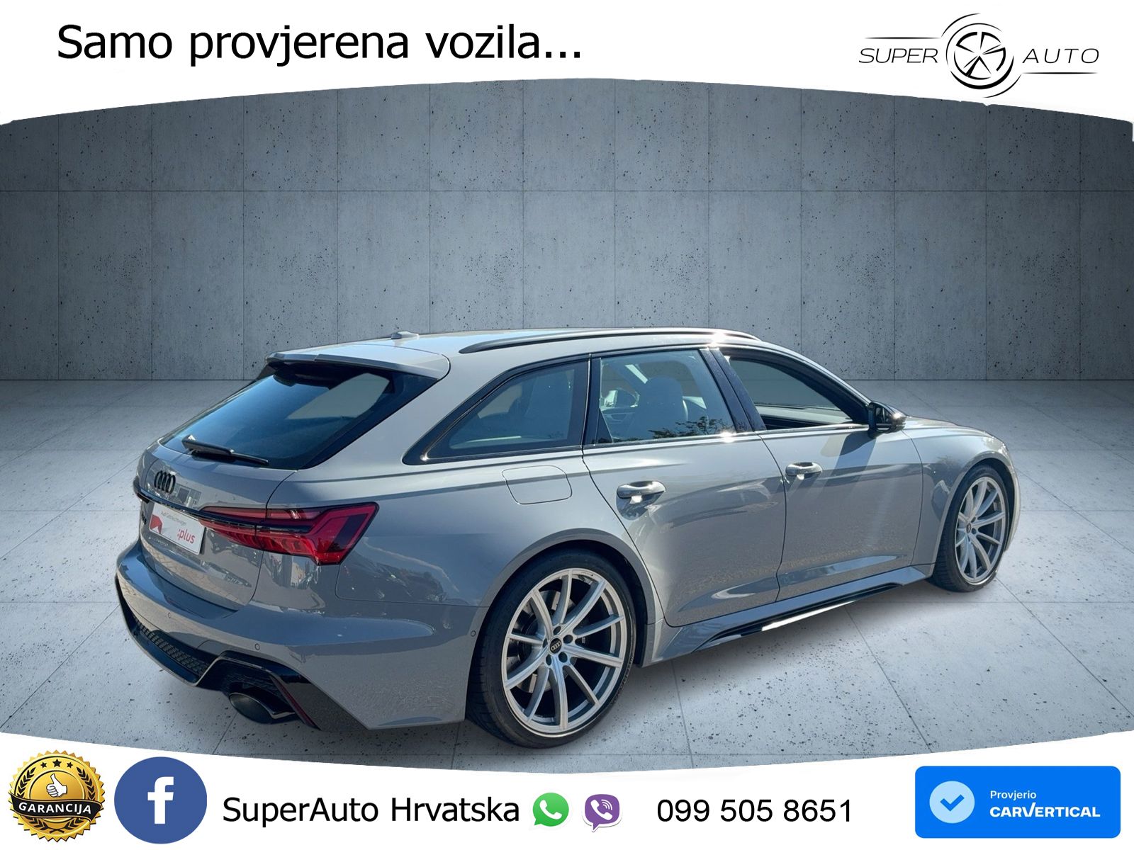 Audi RS6 Avant 4.0 TFSI V8 (600 KS) quattro Tiptronic