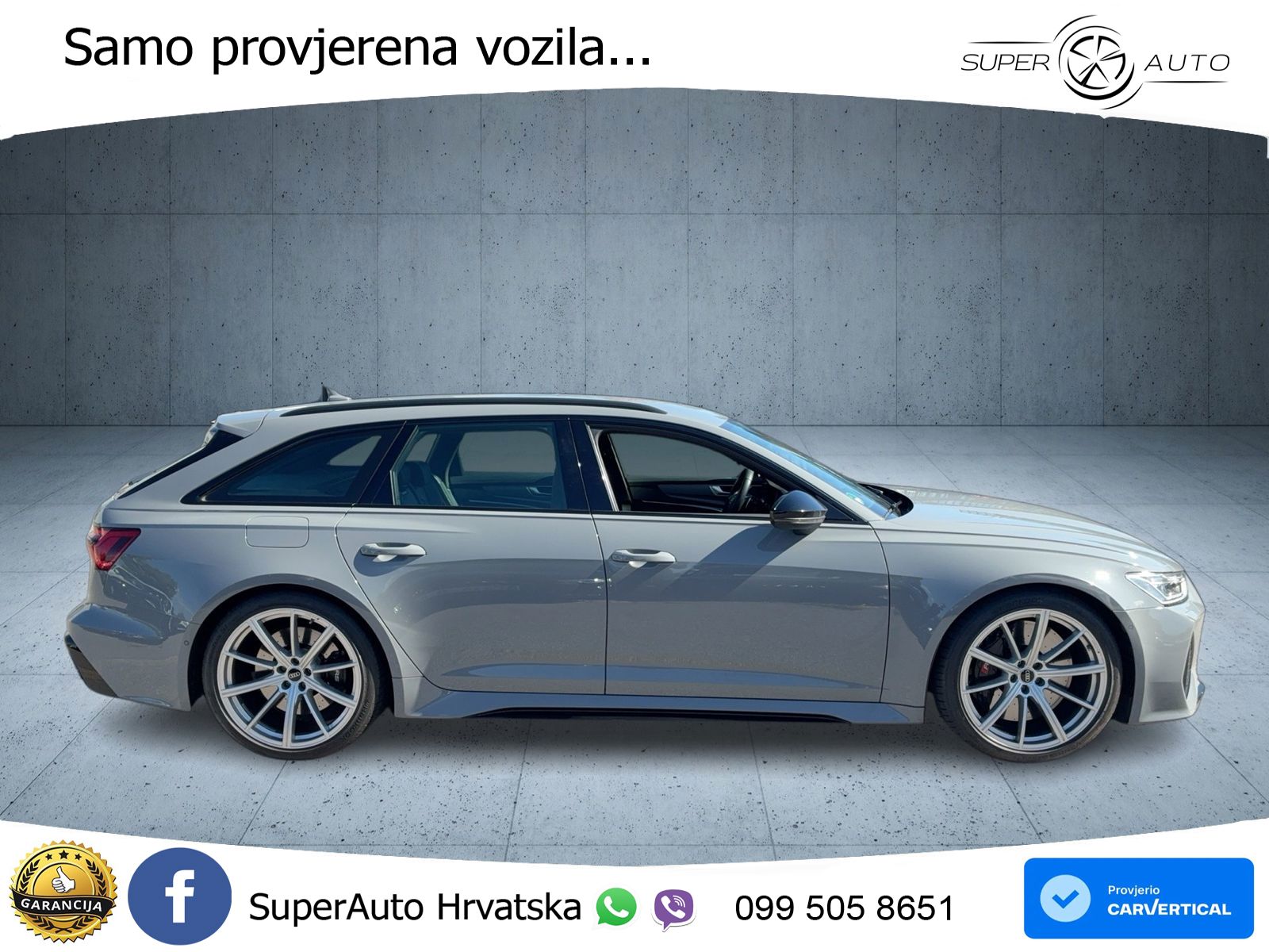 Audi RS6 Avant 4.0 TFSI V8 (600 KS) quattro Tiptronic