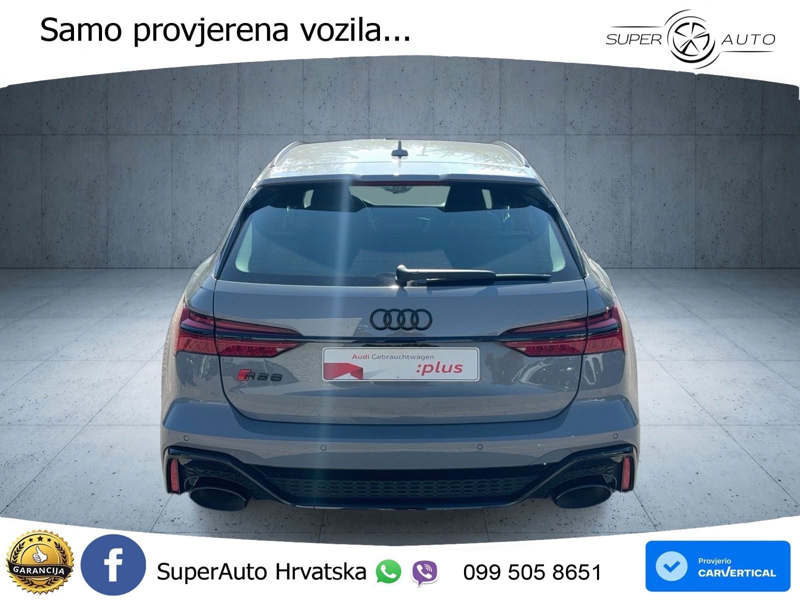 Audi RS6 Avant 4.0 TFSI V8 (600 KS) quattro Tiptronic