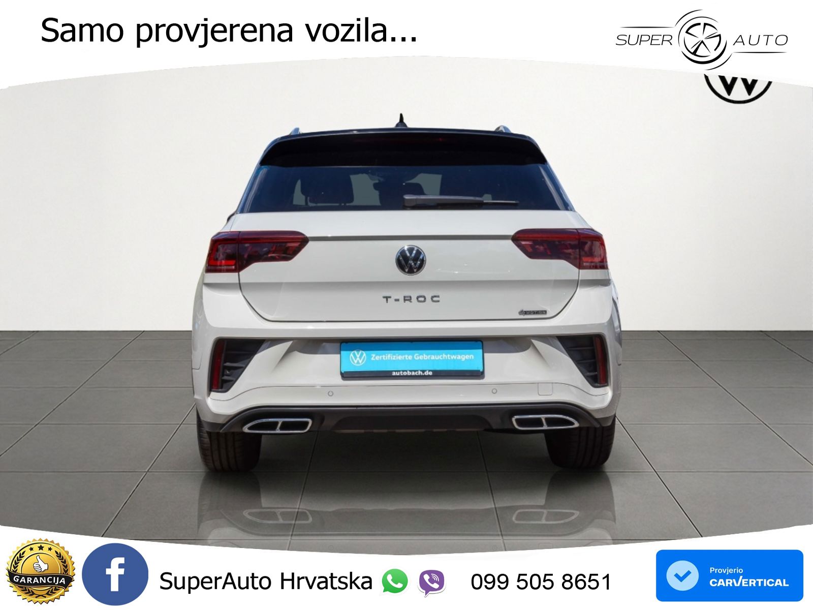 Volkswagen T-Roc I 2.0 TSI (190 KS) 4M DSG LED+GR SJED+ACC