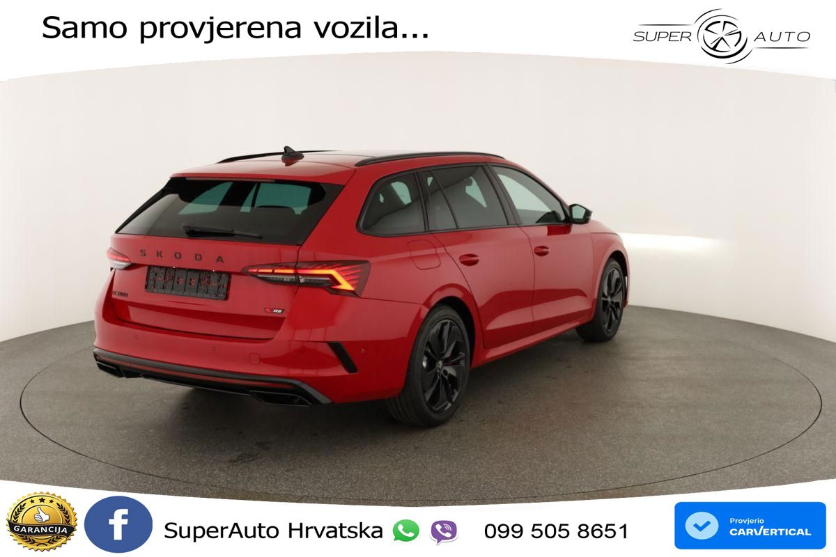 Škoda Octavia Combi RS 2.0 TSI (265 KS) DSG LED+GR SJED+ACC