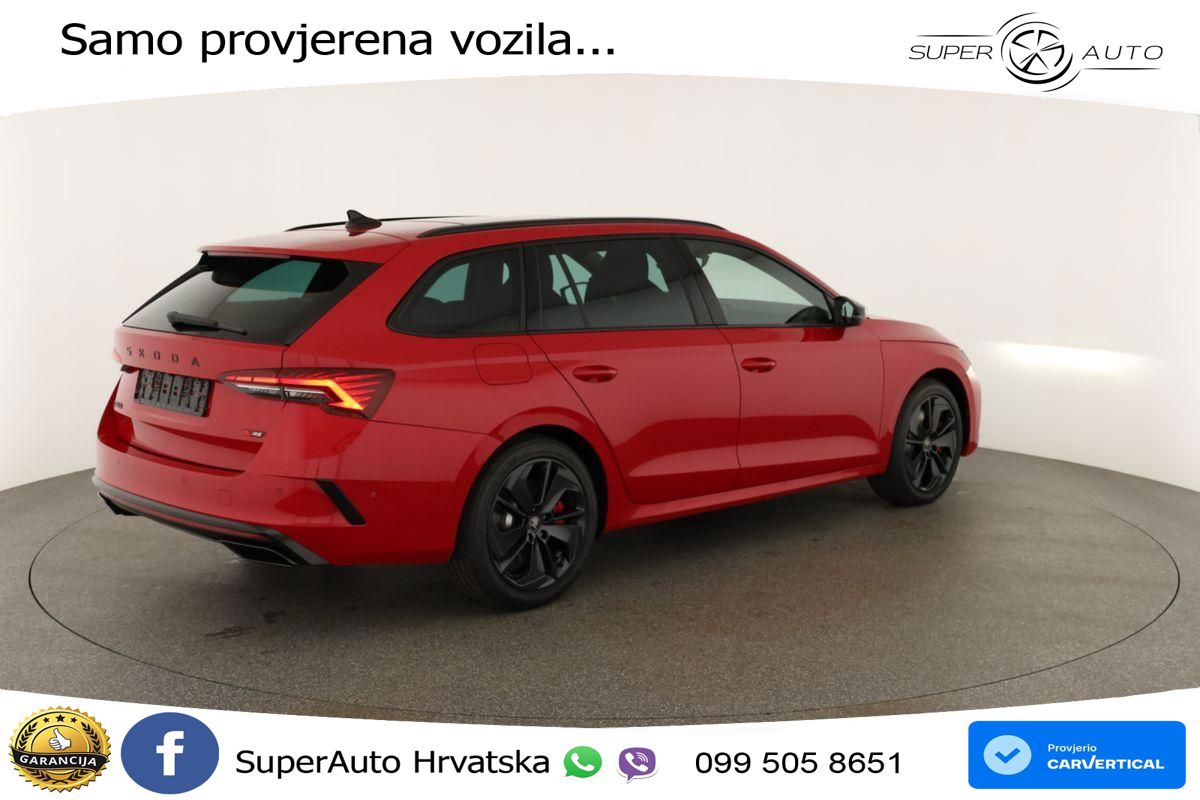 Škoda Octavia Combi RS 2.0 TSI (265 KS) DSG LED+GR SJED+ACC
