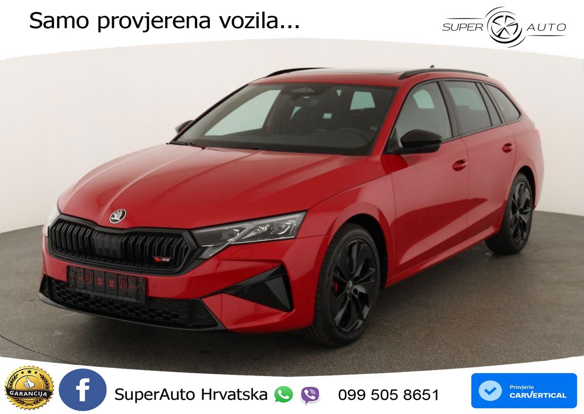 Škoda Octavia Combi RS 2.0 TSI (265 KS) DSG LED+GR SJED+ACC