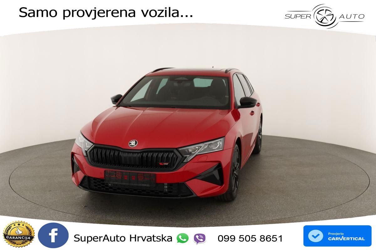 Škoda Octavia Combi RS 2.0 TSI (265 KS) DSG LED+GR SJED+ACC
