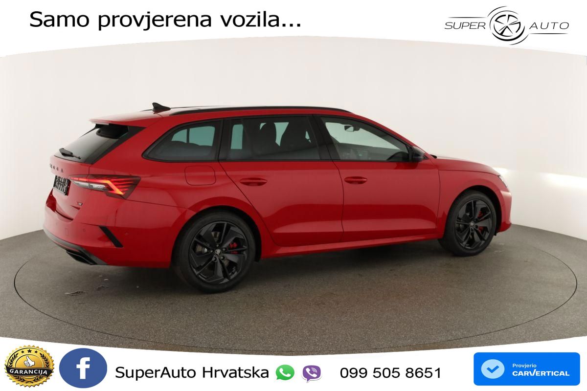 Škoda Octavia Combi RS 2.0 TSI (265 KS) DSG LED+GR SJED+ACC