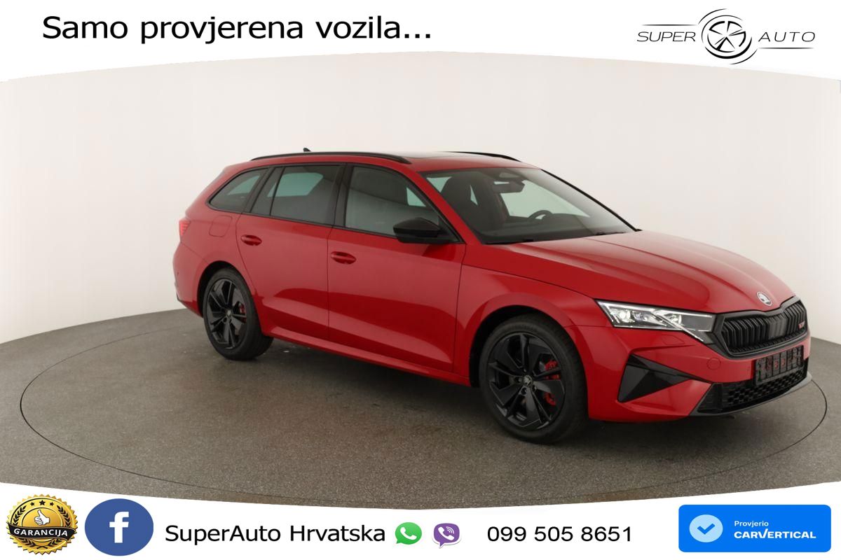 Škoda Octavia Combi RS 2.0 TSI (265 KS) DSG LED+GR SJED+ACC