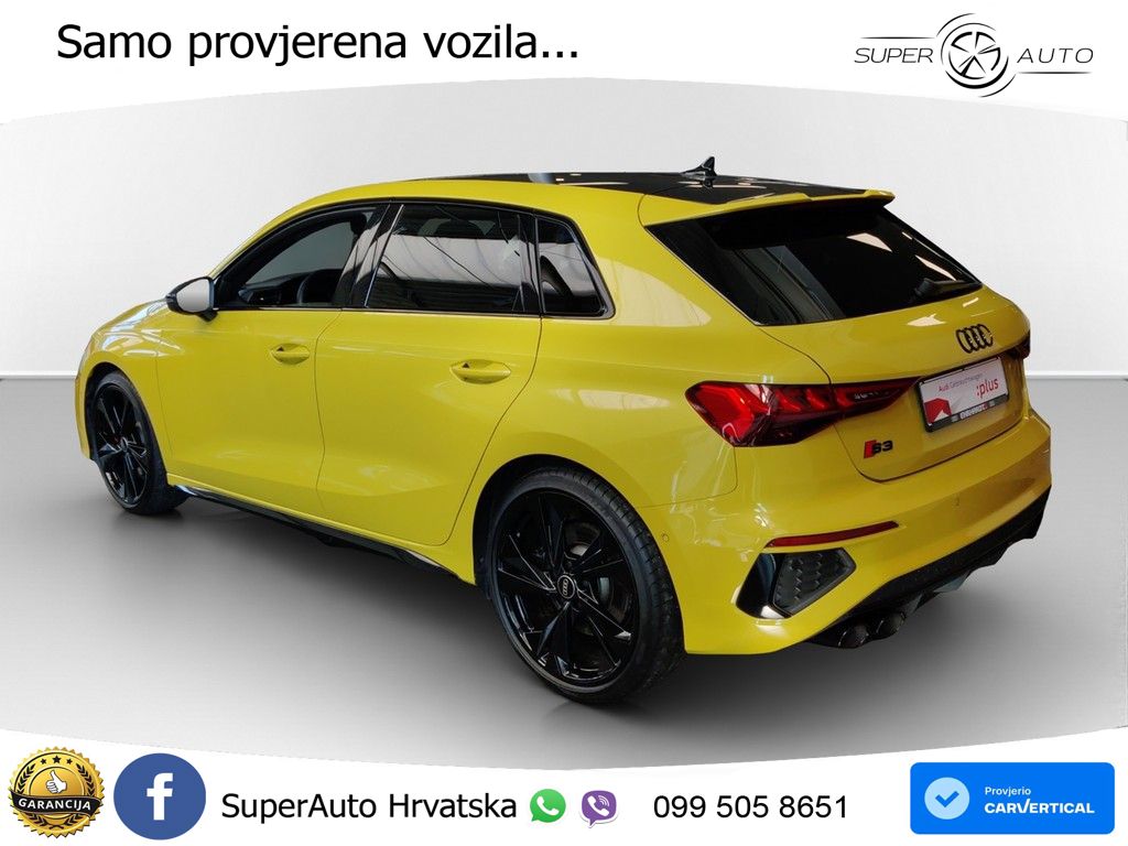 Audi S3 2.0 TFSI (310 KS) quattro S tronic MATRIX+GR SJED+KAM