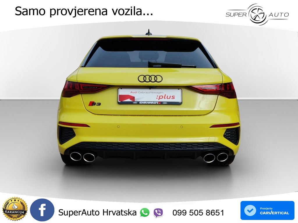 Audi S3 2.0 TFSI (310 KS) quattro S tronic MATRIX+GR SJED+KAM