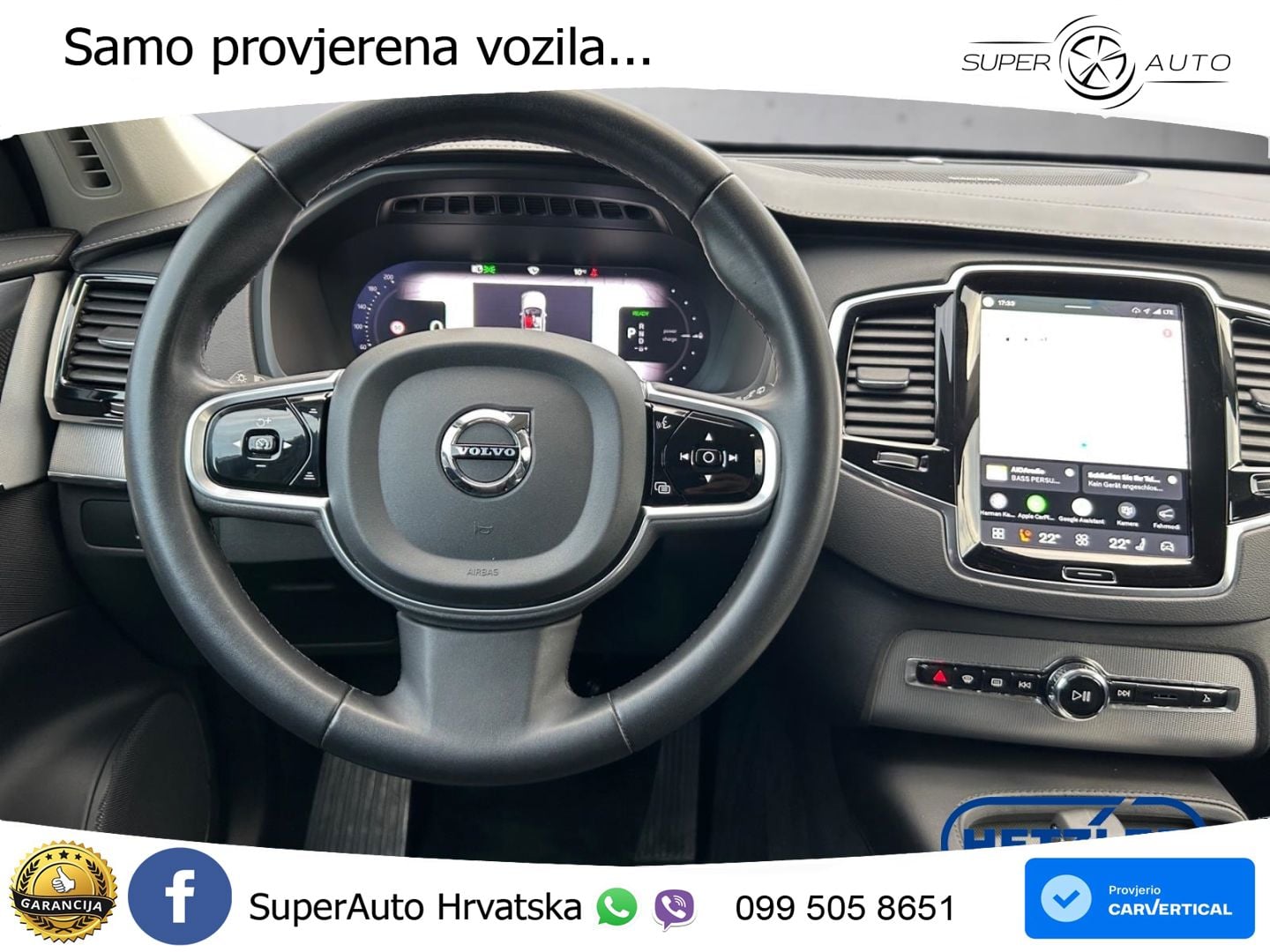 Volvo XC90 Recharge 2.0 T8 AWD Geartronic LED+GR SJED+ACC