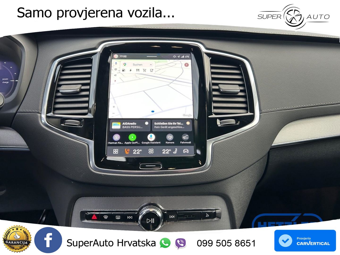 Volvo XC90 Recharge 2.0 T8 AWD Geartronic LED+GR SJED+ACC