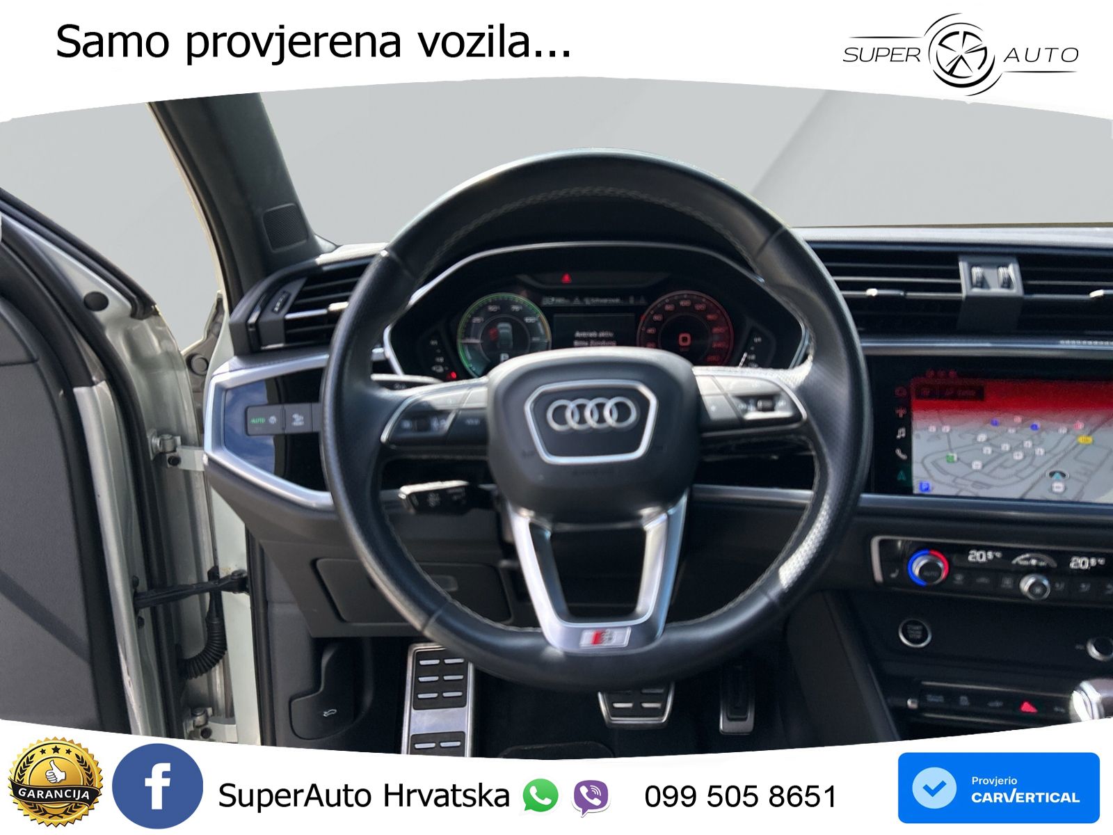 Audi Q3 Sportback 45 TFSIe (245 KS) S tronic S line LED+GR SJED+ACC