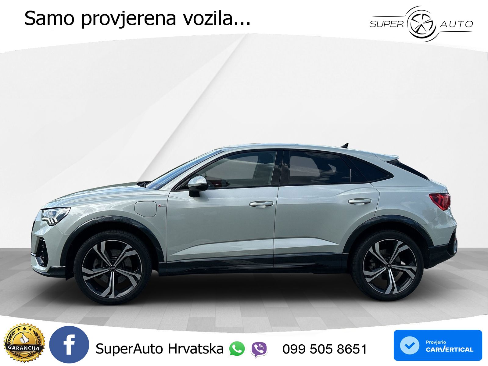 Audi Q3 Sportback 45 TFSIe (245 KS) S tronic S line LED+GR SJED+ACC