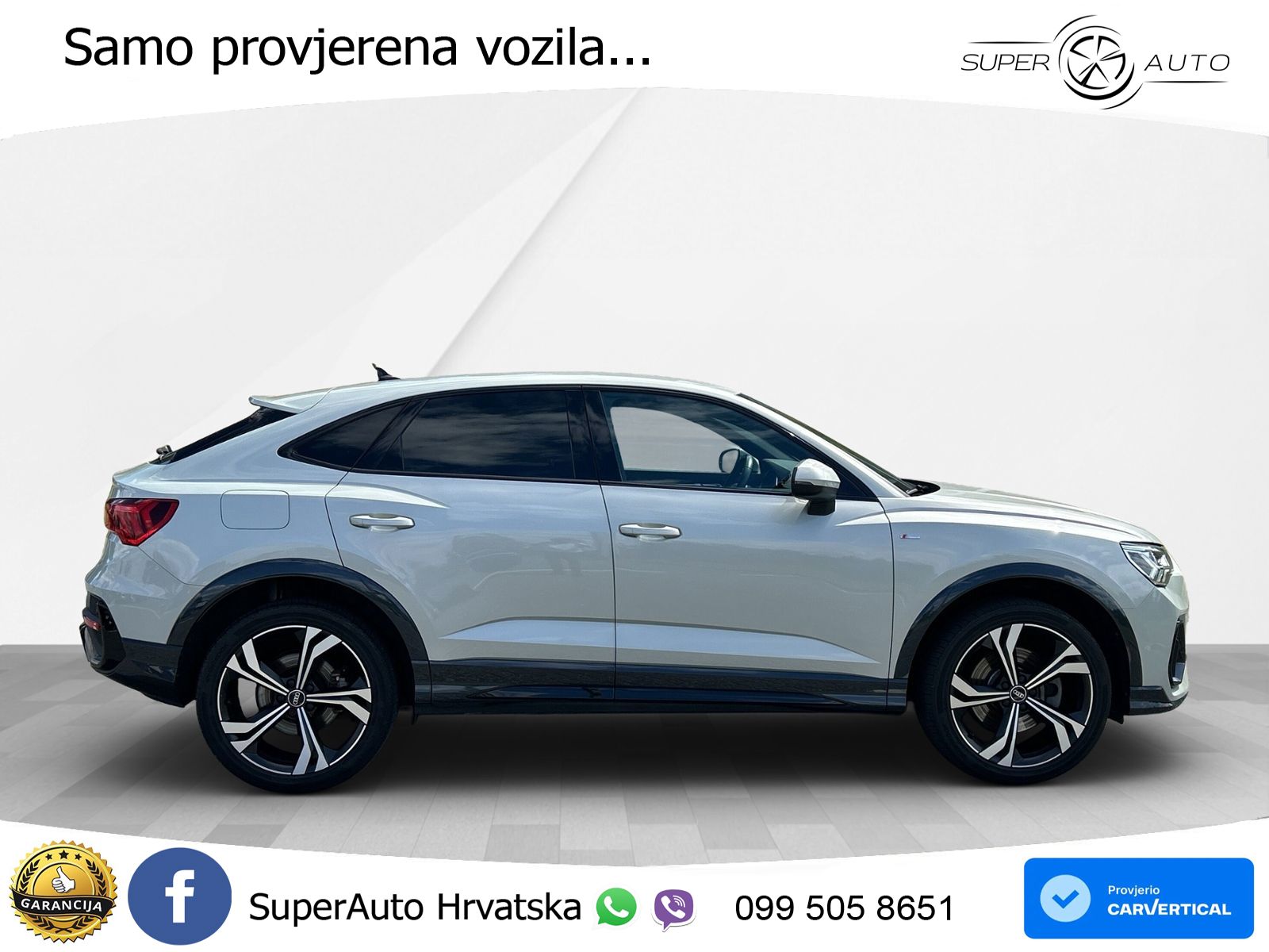 Audi Q3 Sportback 45 TFSIe (245 KS) S tronic S line LED+GR SJED+ACC