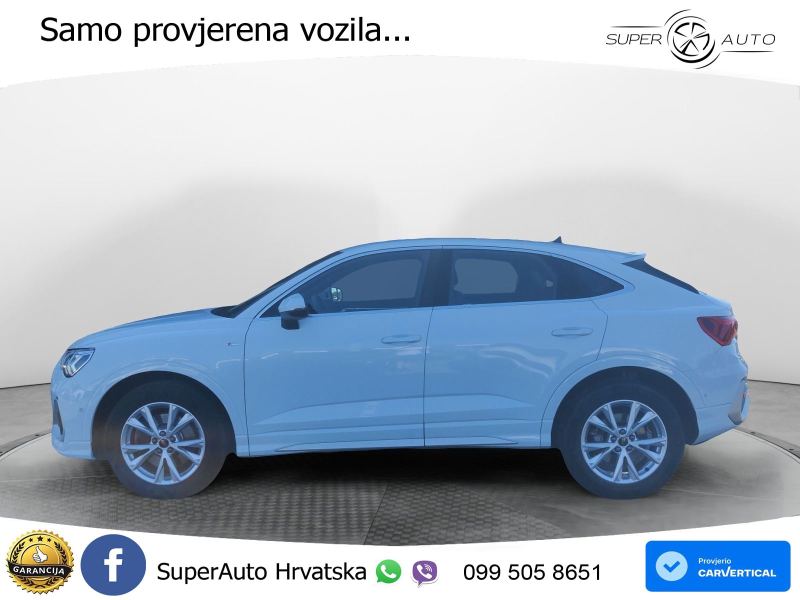 Audi Q3 Sportback 40 TDI (200 KS) quattro S tronic S line LED+GR SJED+ACC