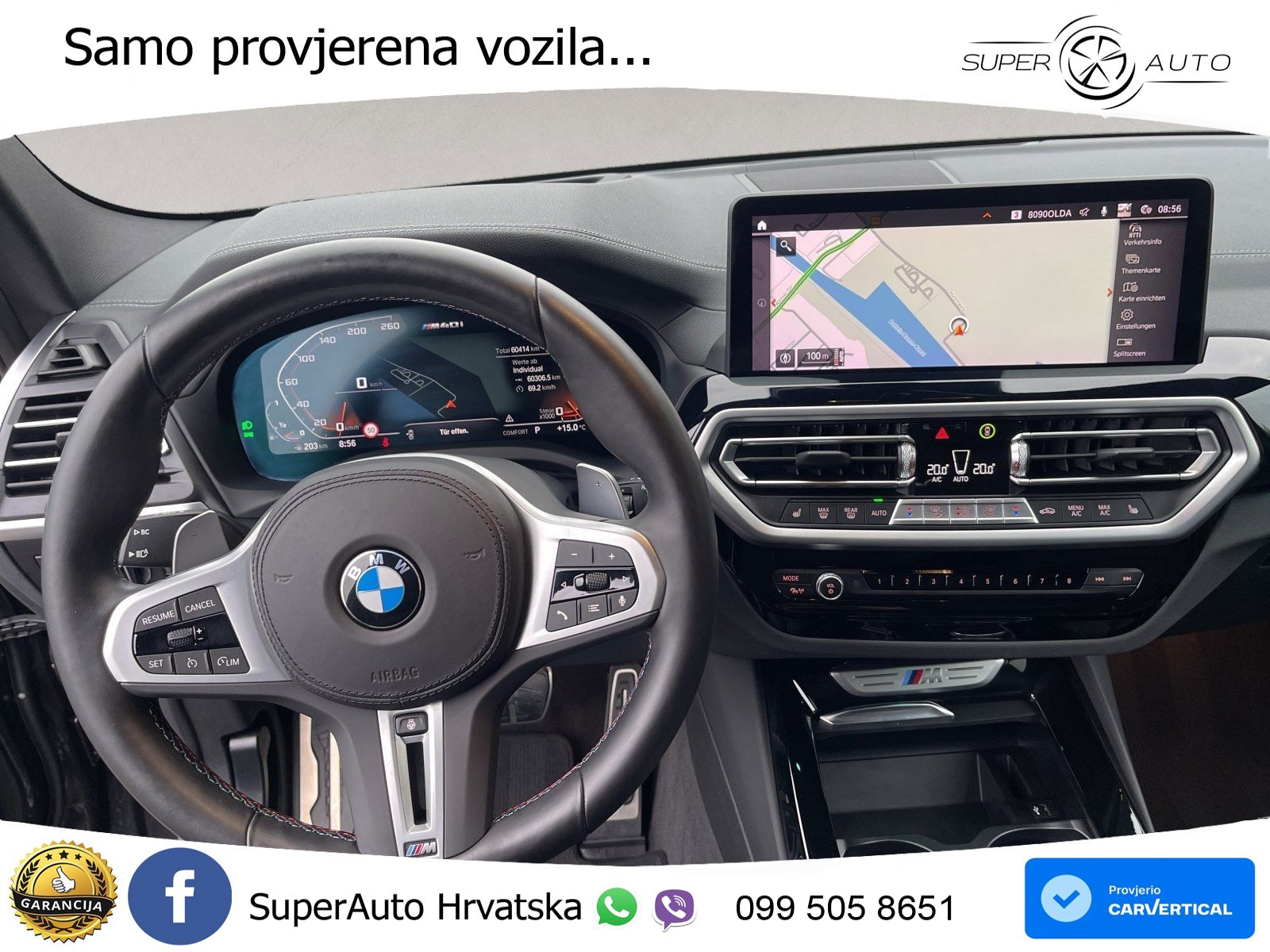 BMW X3 M40i xDrive Steptronic ACC+HEAD+GR SJED+360+PANO