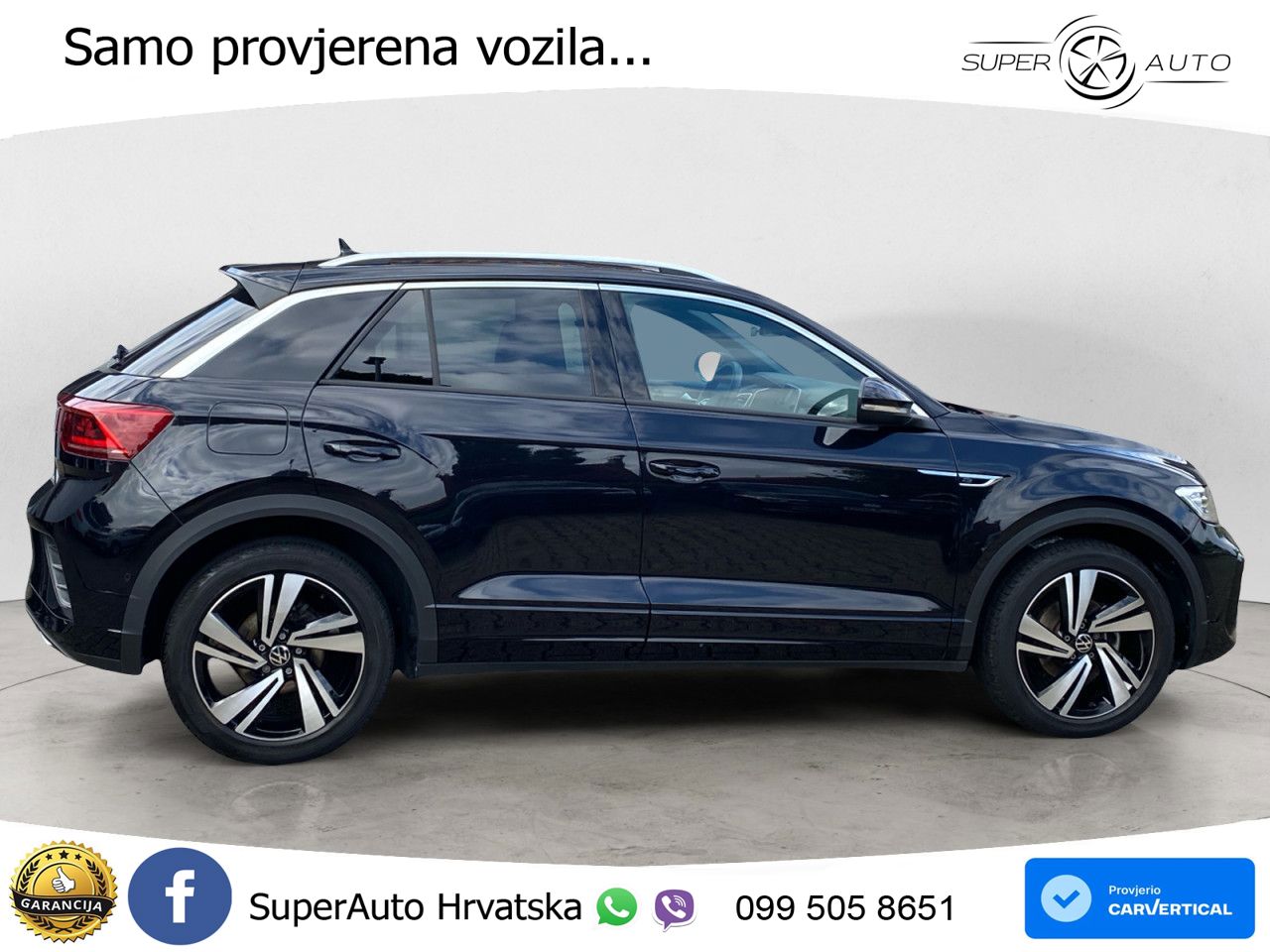 Volkswagen T-Roc 1.5 TSI (150 KS) DSG R-Line LED+GR SJED+ACC