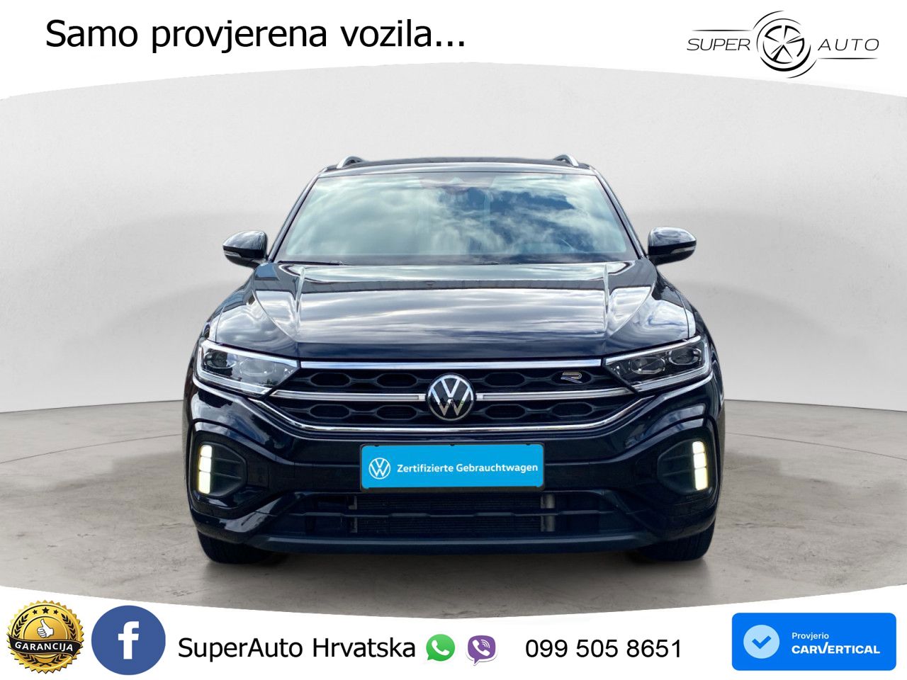 Volkswagen T-Roc 1.5 TSI (150 KS) DSG R-Line LED+GR SJED+ACC