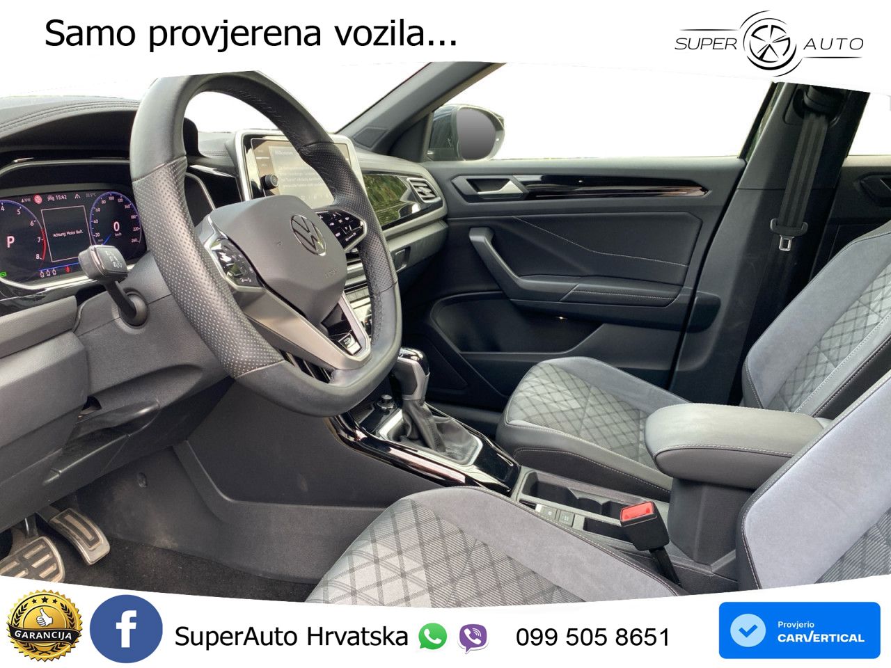 Volkswagen T-Roc 1.5 TSI (150 KS) DSG R-Line LED+GR SJED+ACC