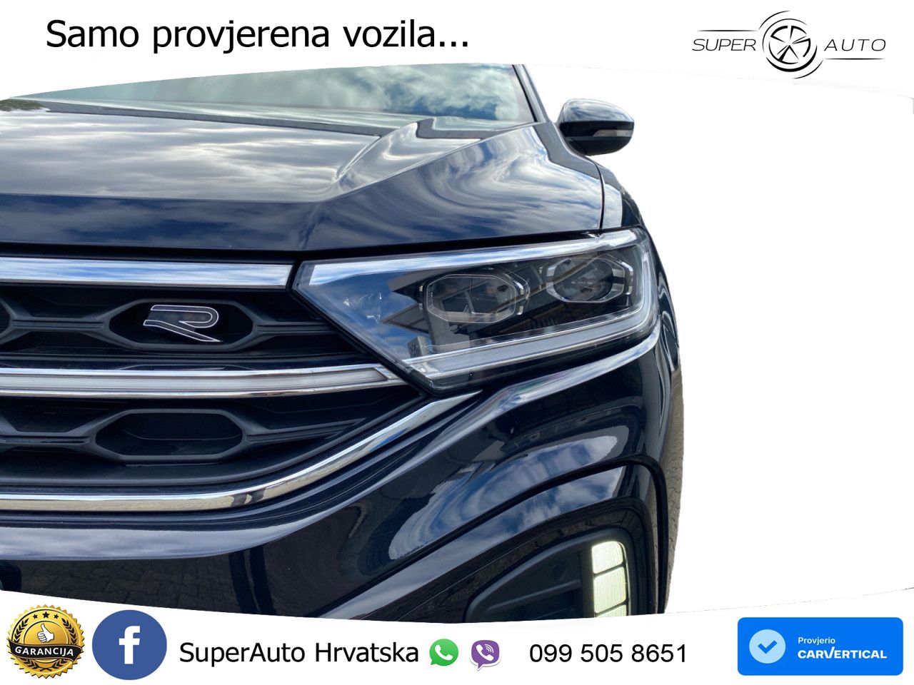 Volkswagen T-Roc 1.5 TSI (150 KS) DSG R-Line LED+GR SJED+ACC