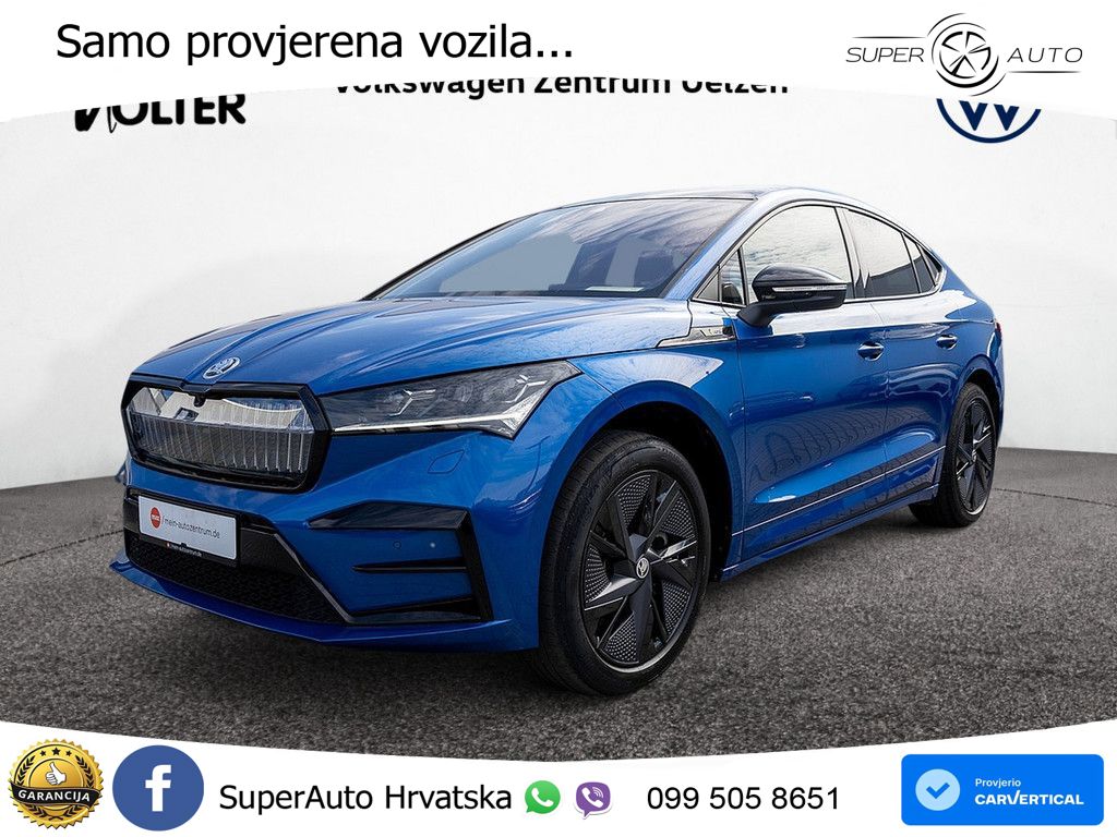 Škoda Enyaq Coupe iV RS 82 kWh (299 KS) AWD Suite MATRIX+GR SJED+KAM