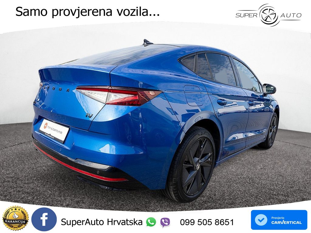 Škoda Enyaq Coupe iV RS 82 kWh (299 KS) AWD Suite MATRIX+GR SJED+KAM