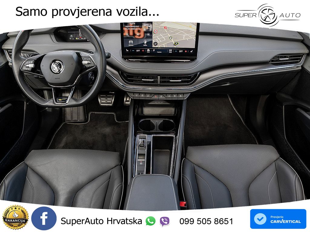 Škoda Enyaq Coupe iV RS 82 kWh (299 KS) AWD Suite MATRIX+GR SJED+KAM