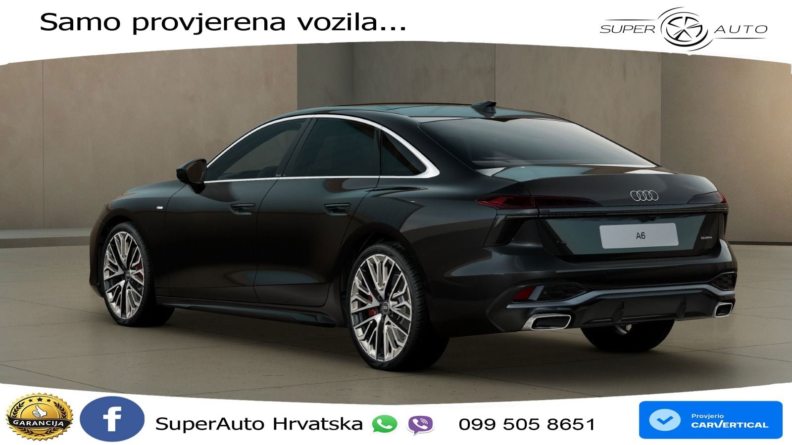 Audi A6 3.0 TFSI V6 (367 KS) quattro S tronic LED+GR SJED+ACC