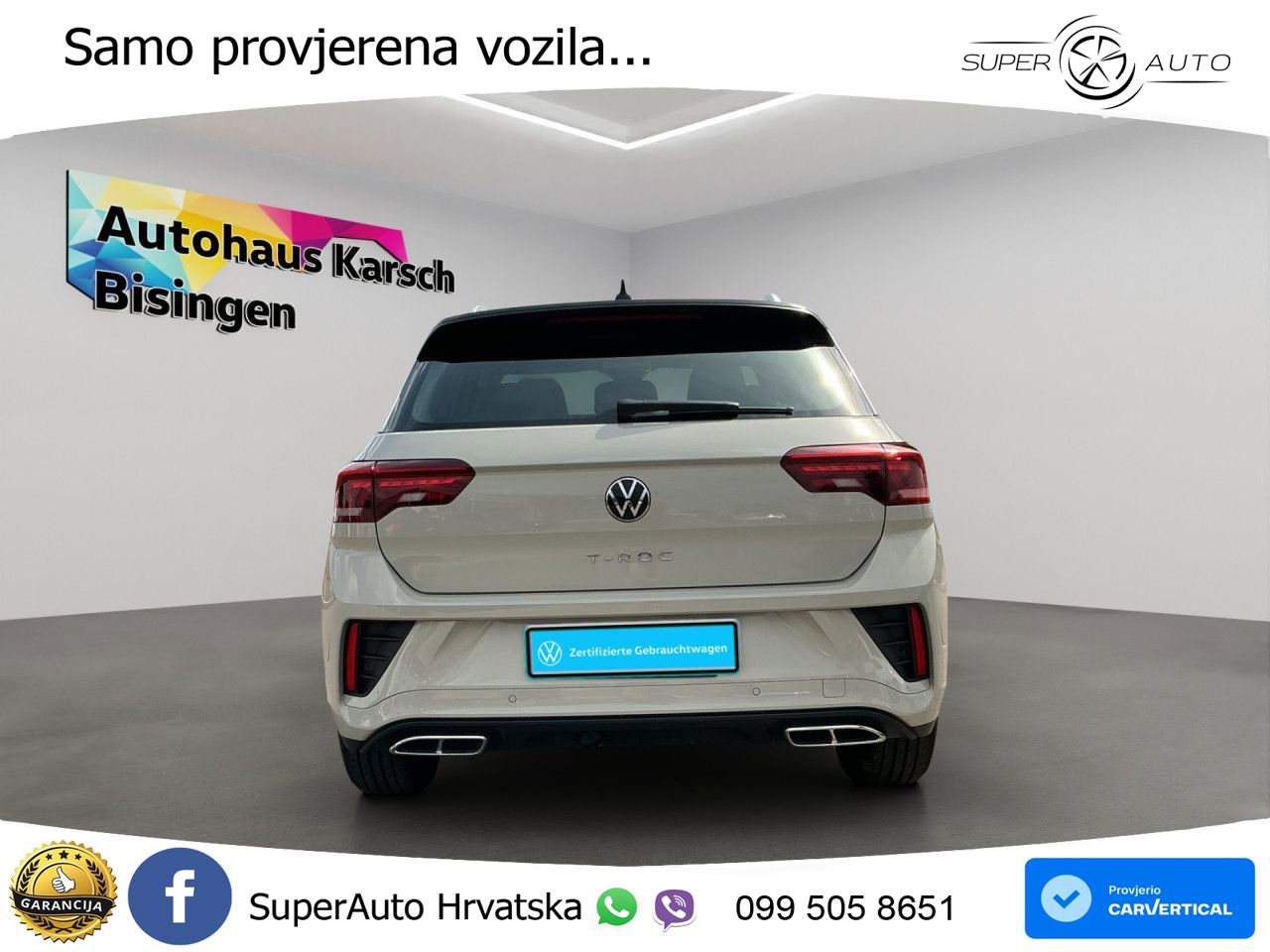 Volkswagen T-Roc 1.5 TSI (150 KS) DSG LED+GR SJED+ACC