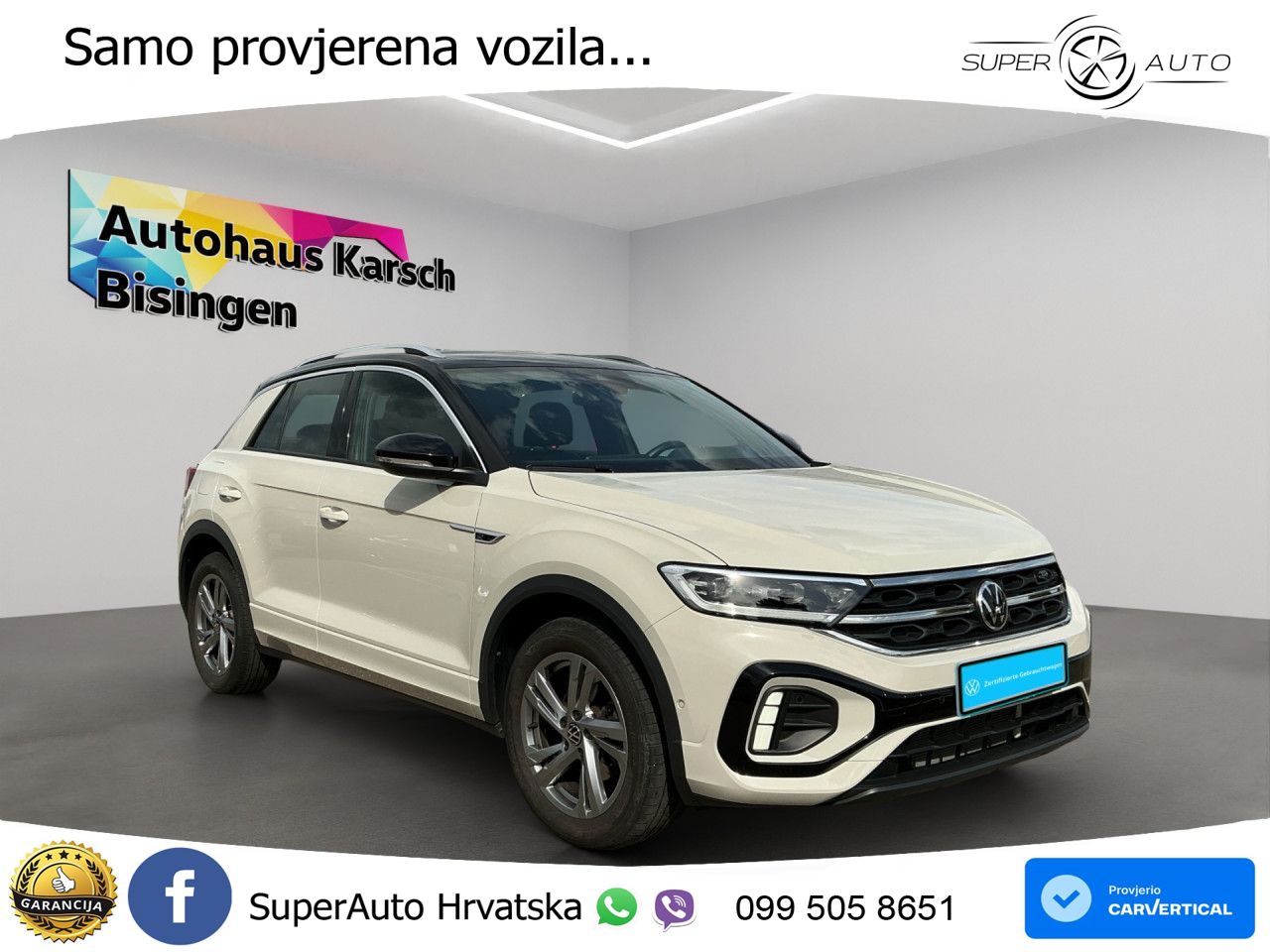 Volkswagen T-Roc 1.5 TSI (150 KS) DSG LED+GR SJED+ACC