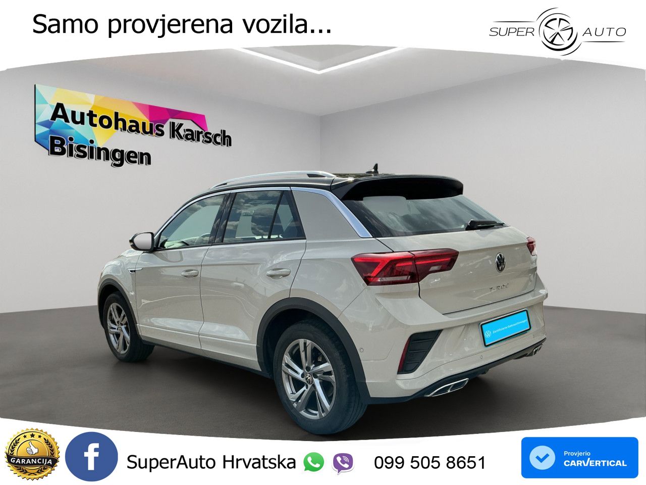 Volkswagen T-Roc 1.5 TSI (150 KS) DSG LED+GR SJED+ACC
