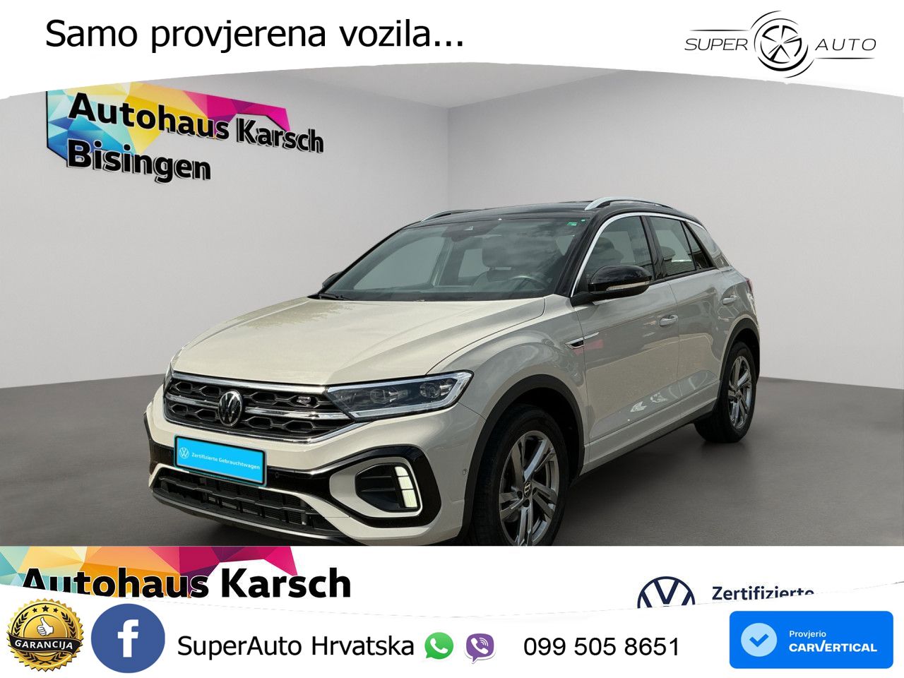 Volkswagen T-Roc 1.5 TSI (150 KS) DSG LED+GR SJED+ACC