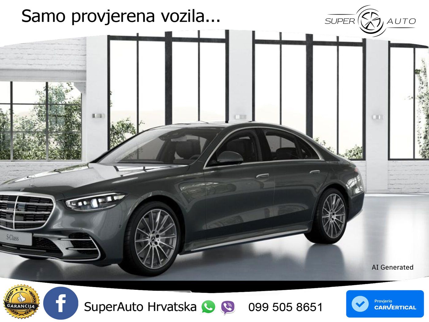 Mercedes S 580e (510 KS) 4MATIC 9G-TRONIC AMG ACC+HEAD+GR SJED+360+PANO