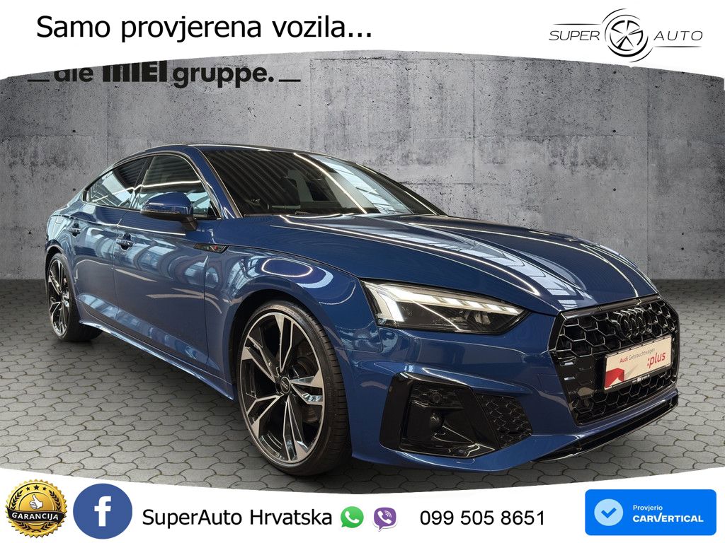 Audi A5 Sportback 35 TDI (163 KS) S tronic S line MATRIX+GR SJED+KAM