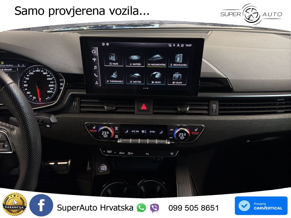 Audi A5 Sportback 35 TDI (163 KS) S tronic S line MATRIX+GR SJED+KAM