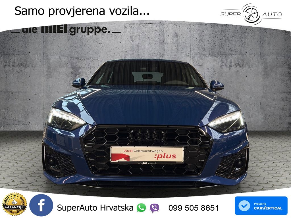 Audi A5 Sportback 35 TDI (163 KS) S tronic S line MATRIX+GR SJED+KAM
