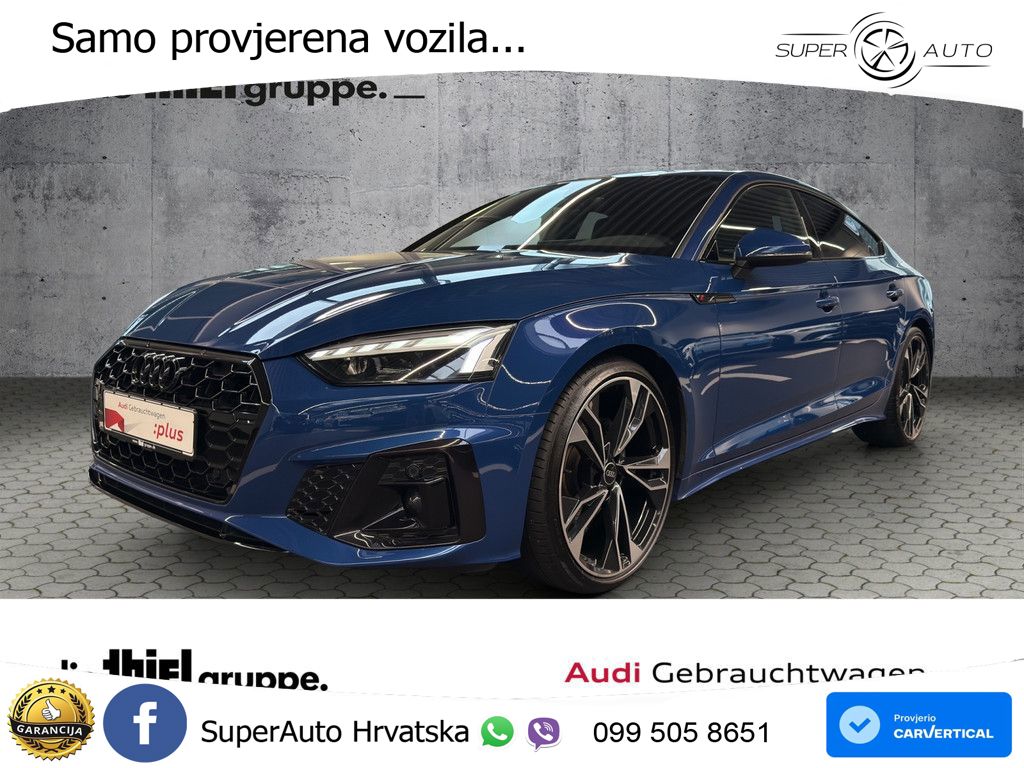 Audi A5 Sportback 35 TDI (163 KS) S tronic S line MATRIX+GR SJED+KAM