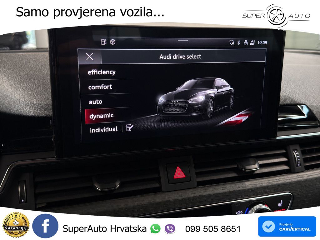 Audi A5 Sportback 35 TDI (163 KS) S tronic S line MATRIX+GR SJED+KAM