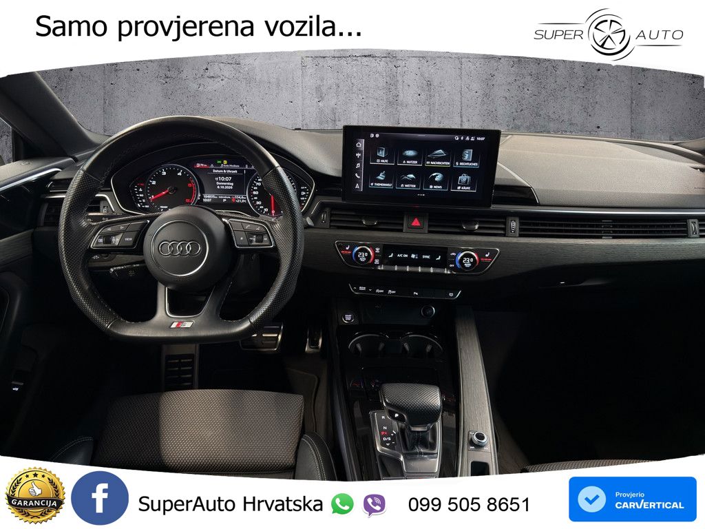 Audi A5 Sportback 35 TDI (163 KS) S tronic S line MATRIX+GR SJED+KAM